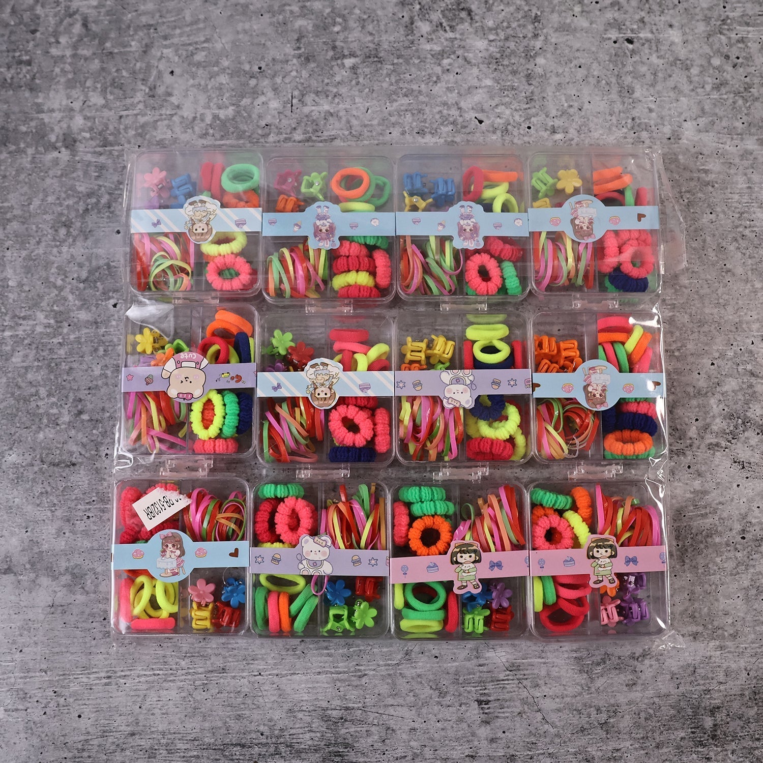 Rubber Bands & Hair Clips Kit Rubber Bands & Hair Clips Kit